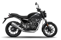 Triumph Speed T4 right side profile black and grey
